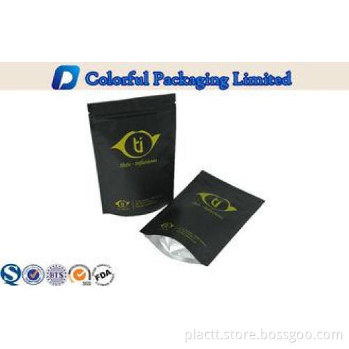 washing powder , pool powder Resealable Matte Black Stand u